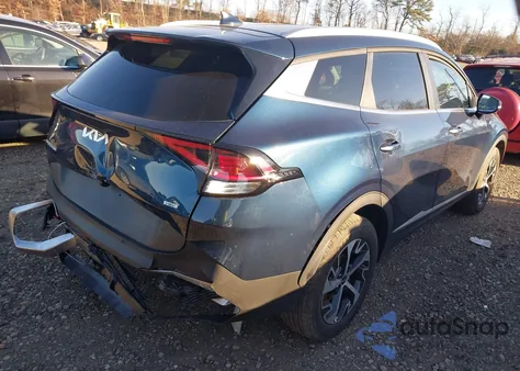 2025 Kia Sportage Hybrid Ex из США, поврежденный, VIN KNDPVCDG5S7232841